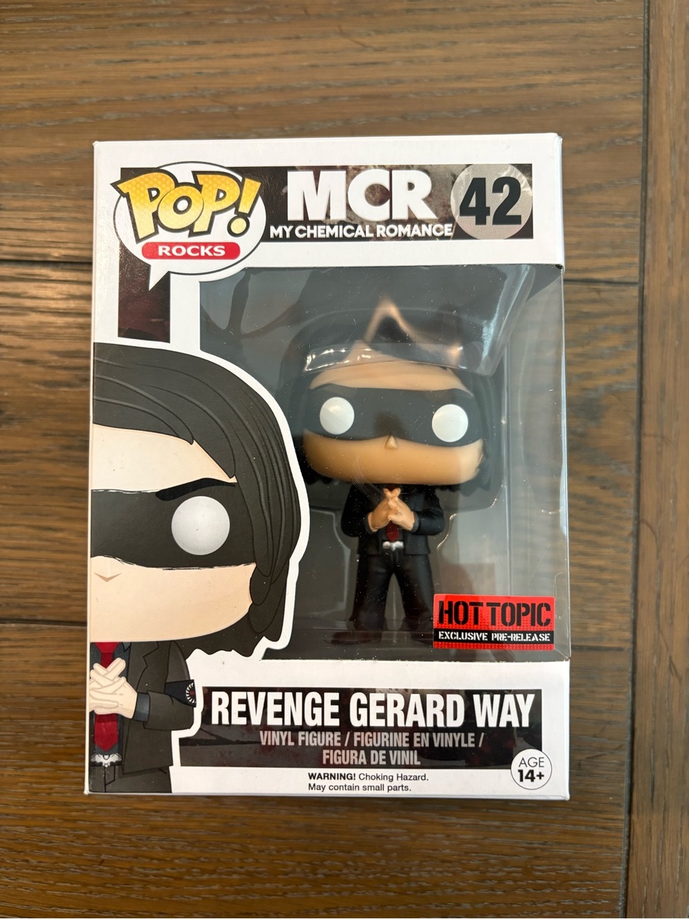 Funko Revenge Gerard Way White and Black Box New In Box